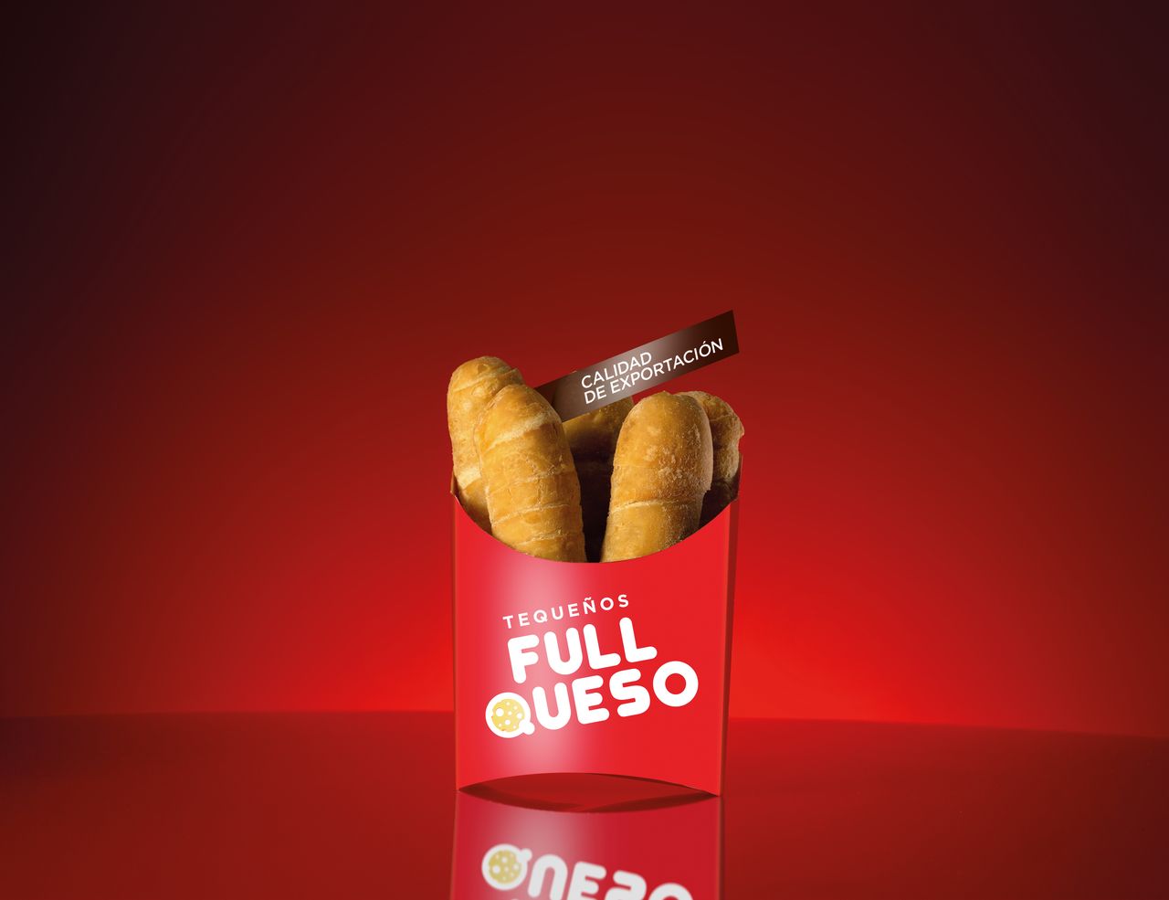 Tequeños venezolanos Full Queso calidad de exportación en su empaque